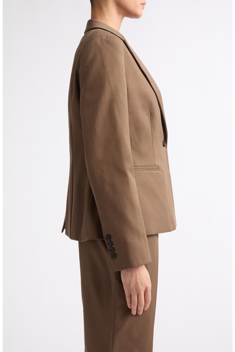 Kenmare Cotton Twill Jacket, Alternate, color, MOCHA