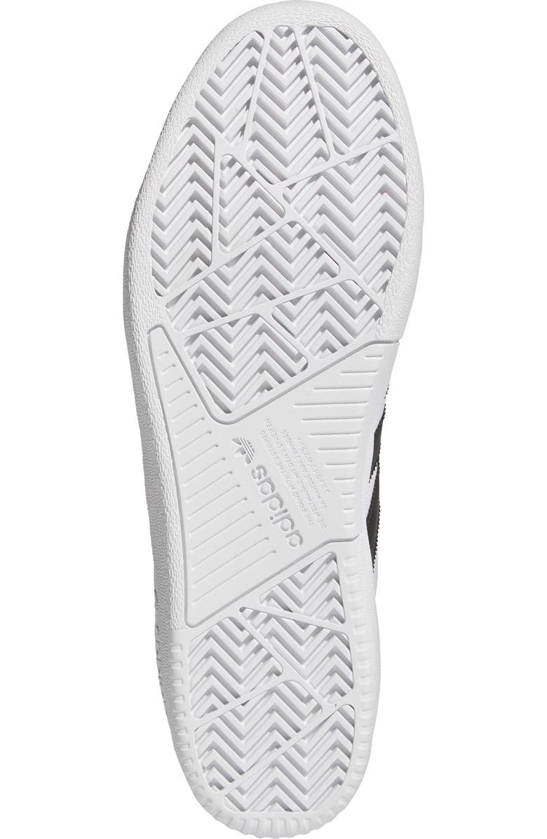 adidas Tyshawn Skateboarding Sneaker, Alternate, color, White/ Black/ Gold