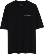 AMIRI Oversize MA Check Patch Appliqué Skate T-Shirt