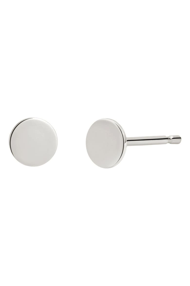 Lux Stud Earrings, Main, color, Silver