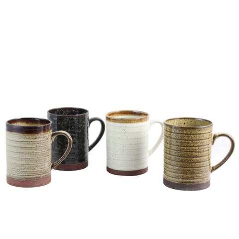 Terra Bella 18.5 oz Mug Set , Set of 4