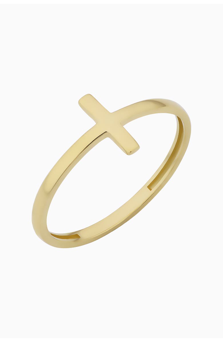 Oradina 10K Yellow Gold Vatican Ring, Main, color, Yellow Gold