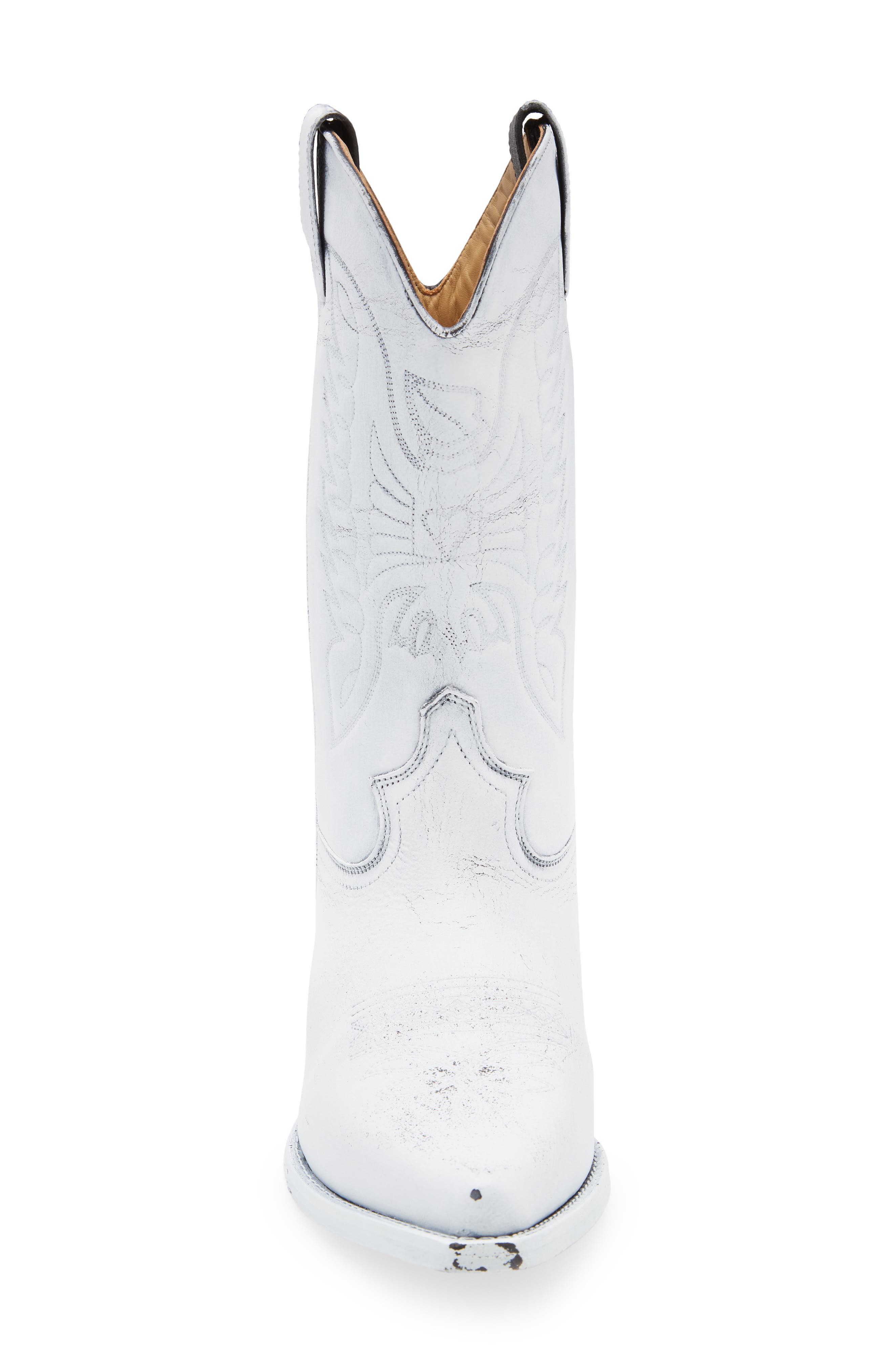 MM6 Maison Margiela Painted Cowboy Boot, Alternate, color, 