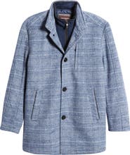 Johnston 
Murphy Upton Wool Blend Car Coat