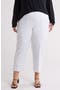 Tapered Linen Blend Pull-On Pants
