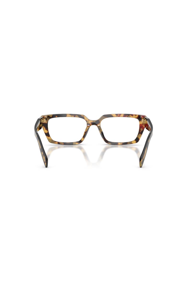 53mm Rectangle optical glasses, Alternate, color, Tortoise