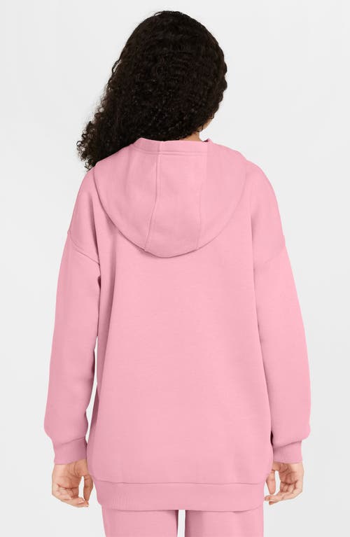 Nike Kids' Sportswear Fleece Hoodie In Pink