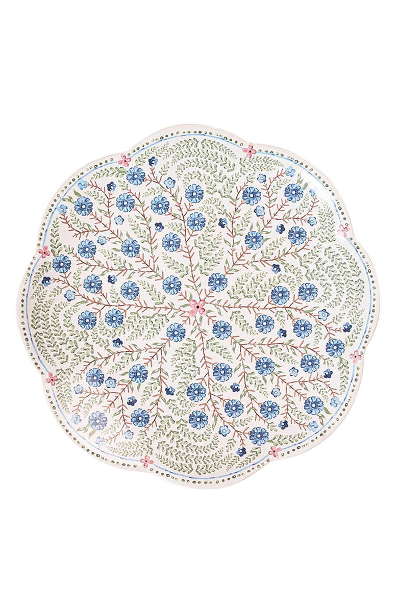 Juliska Villa Seville Scallop Dessert Plate, Main, color, Chambray