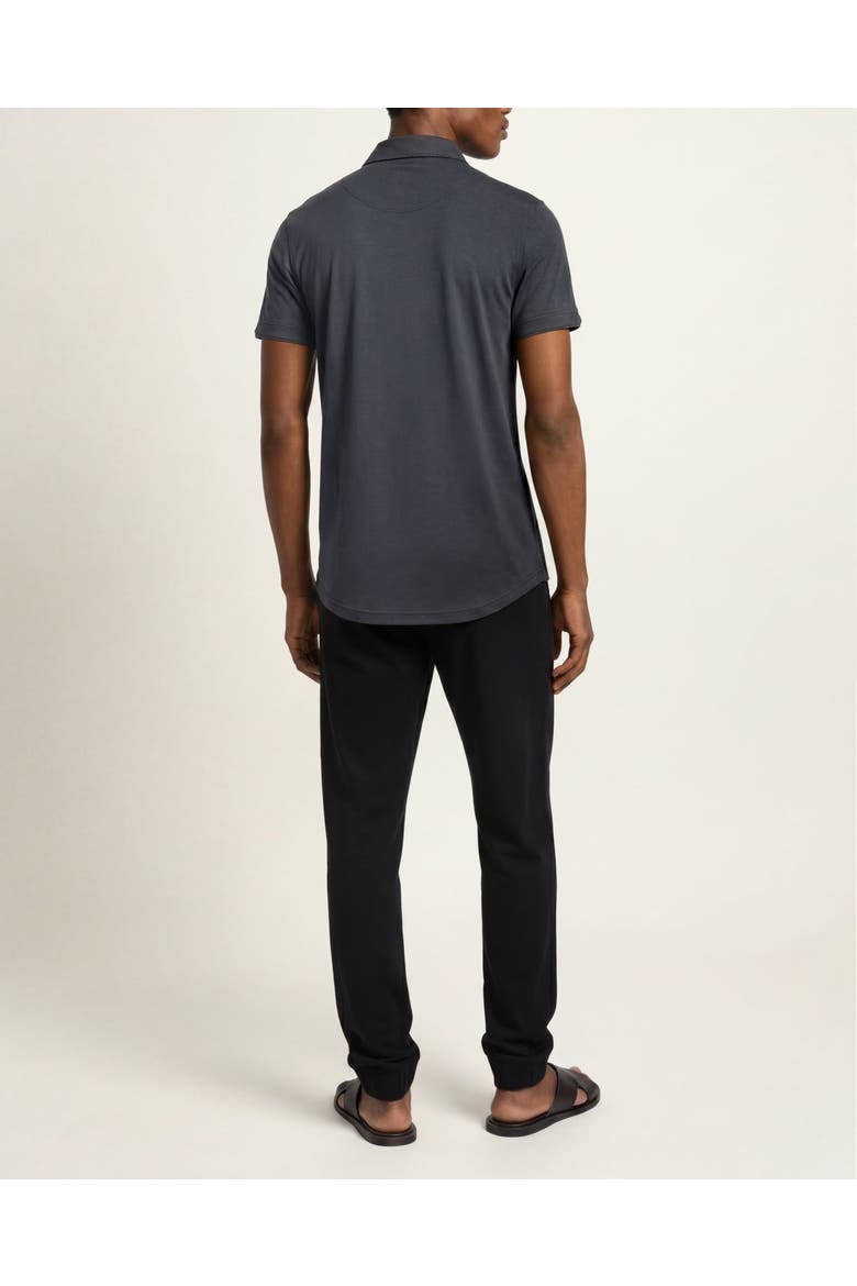 Sebastian Lux Merino Polo Shirt, Alternate, color, Pietra Grey