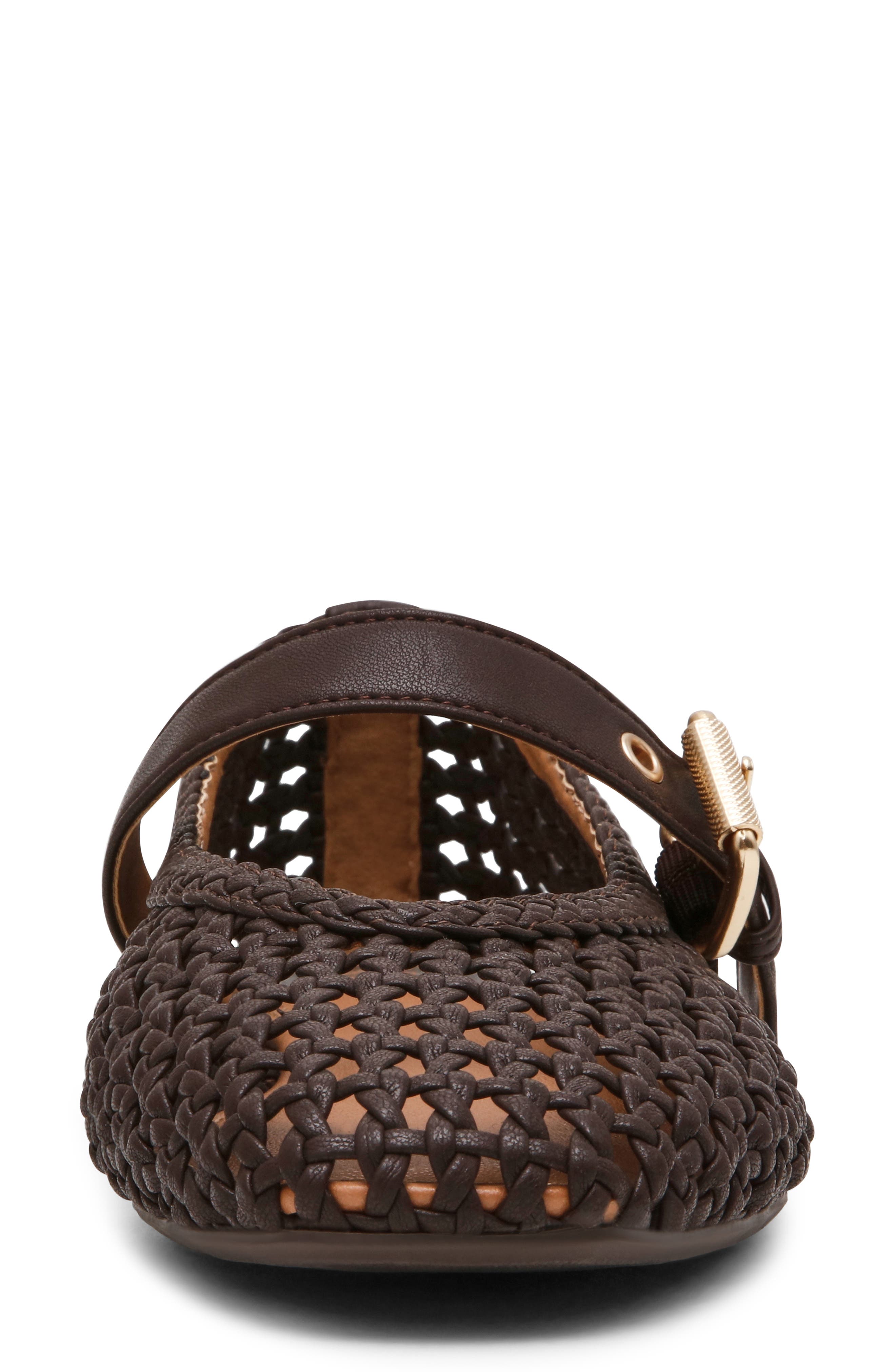 Mulaney Woven Flat, Alternate, color, BROWN