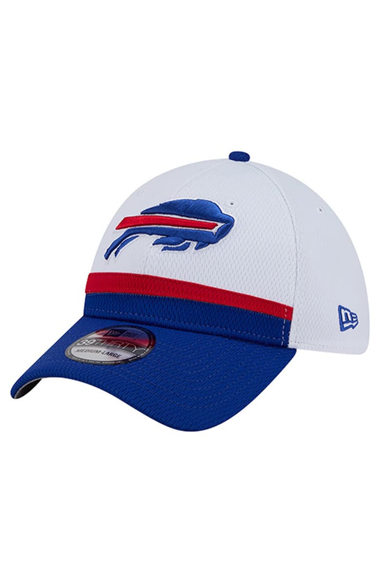 New Era Men's New Era  White/Royal Buffalo Bills Dashmark Rays 39THIRTY Flex Hat, Main, color, White