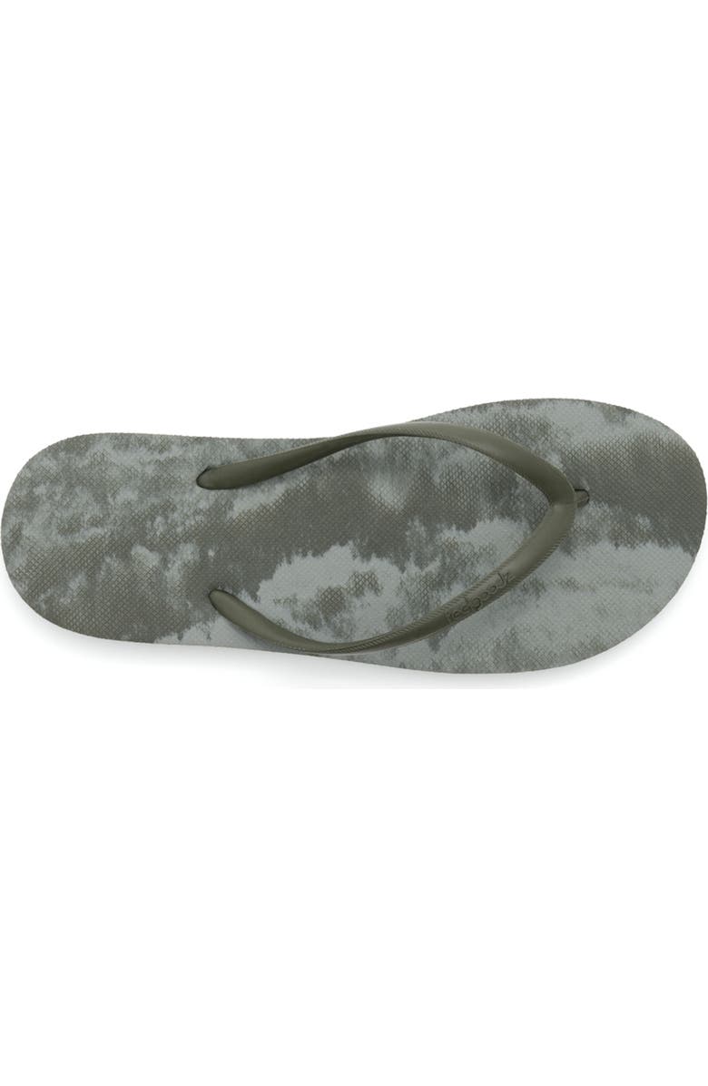 Feelgoodz Women's Slimz Remix Natural Rubber Flip-Flip Thong Sandals, Alternate, color, Mangrove