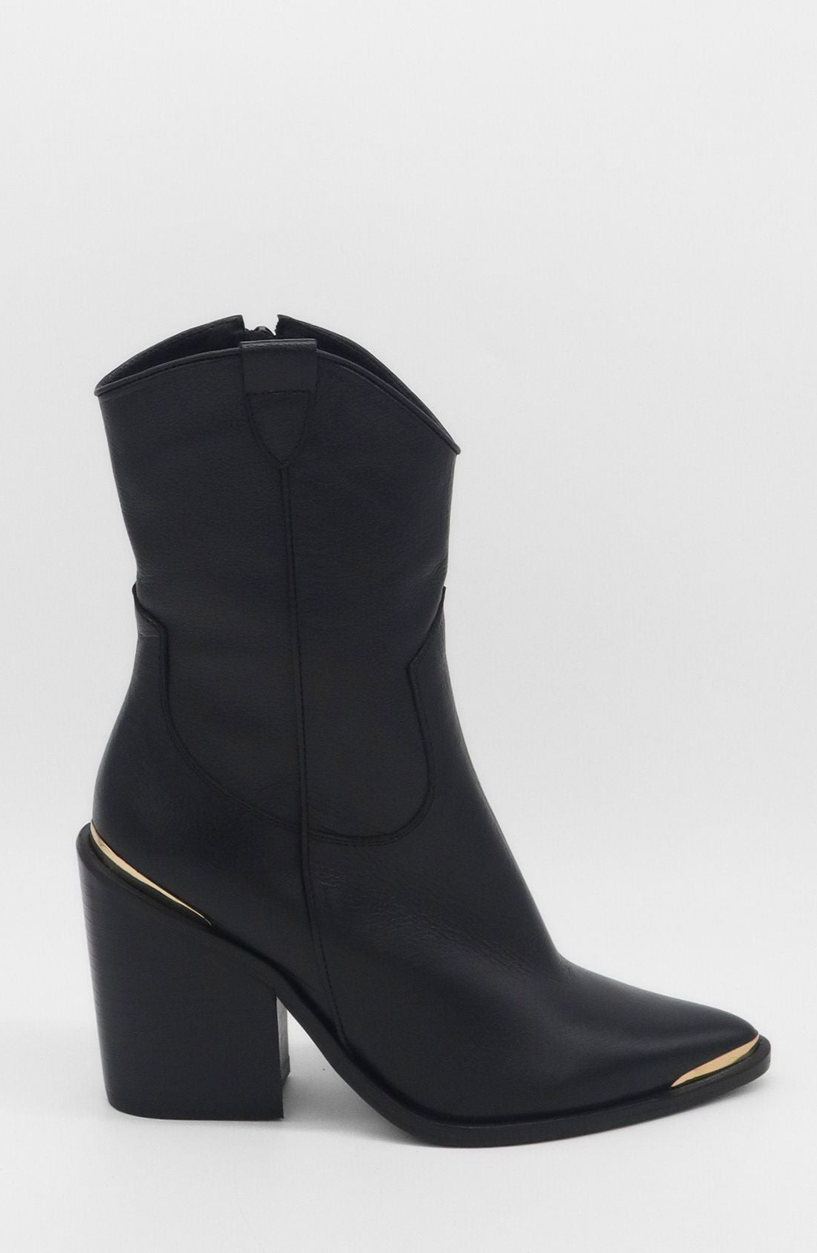 STIVALI NEW YORK Western Cowboy Boots, Alternate, color, Black