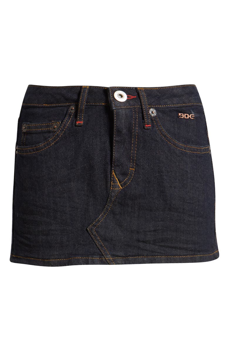 BDG Urban Outfitters Ultra Denim Miniskirt, Main, color, Rinse
