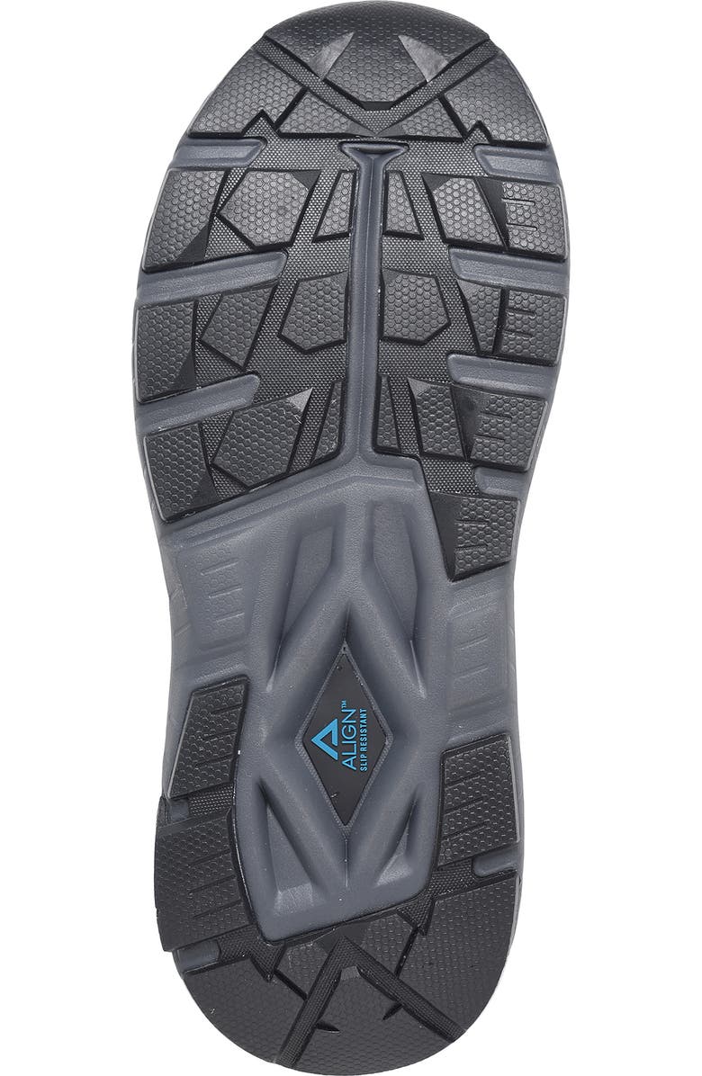 Align Verdell Water Resistant Leather Sneaker - Wide Width Available, Alternate, color, Black