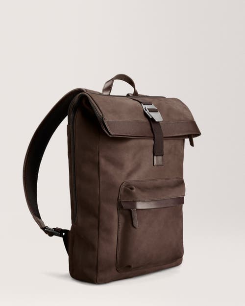 Carl Friedrik City-hopper Backpack In Chocolate