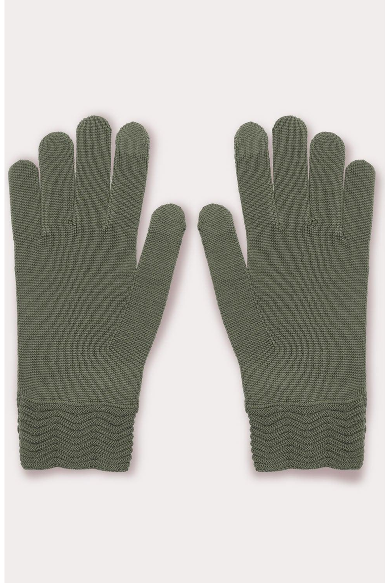 Tech Gallery Wool Gloves, Main, color, Heather Green