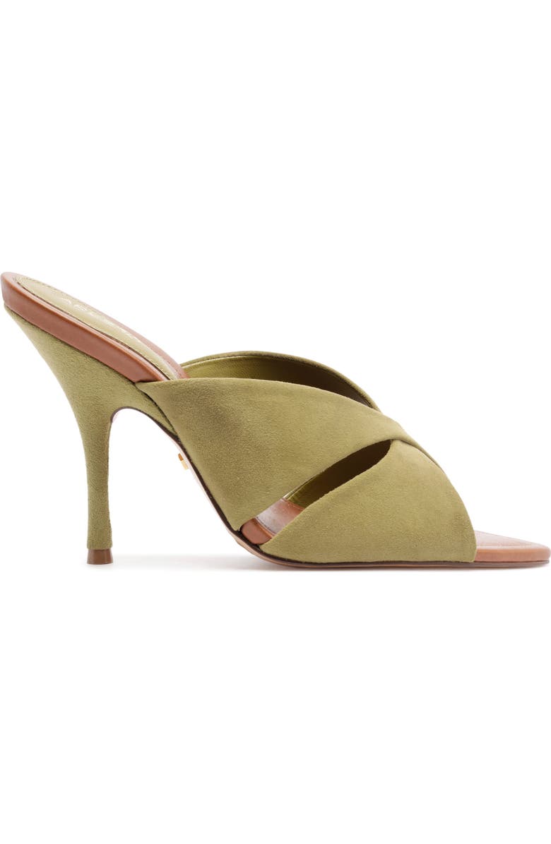 Arezzo Amelia Stiletto Sandal, Alternate, color, Soul Green
