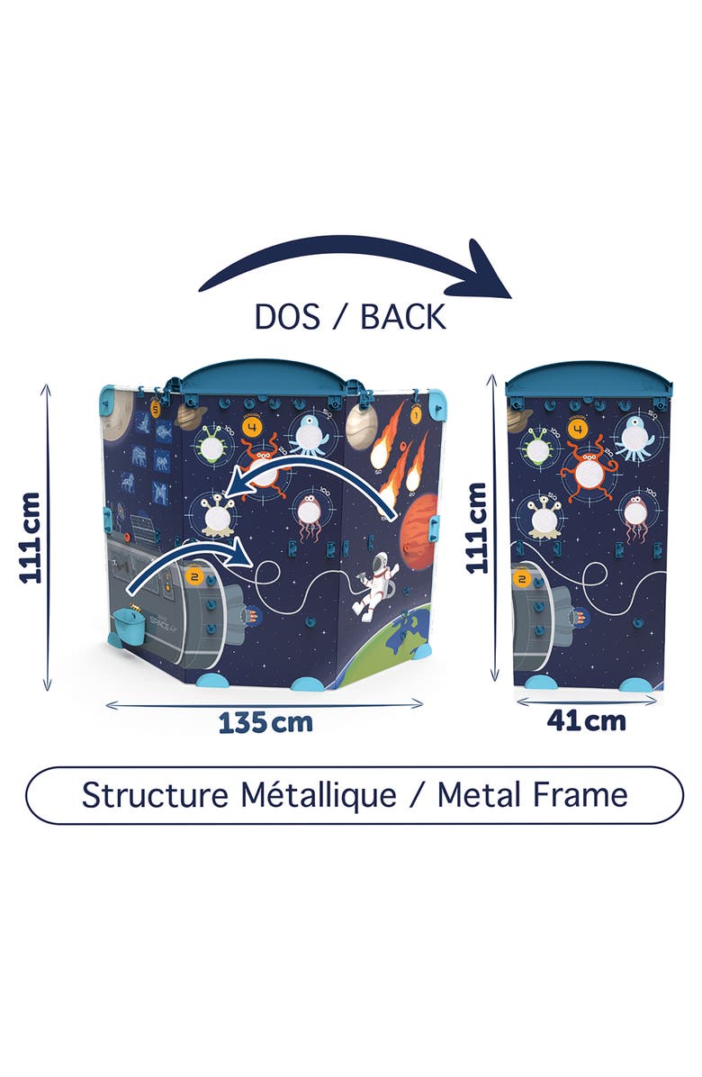 Smoby Space Center Cardboard Playset, Alternate, color, 