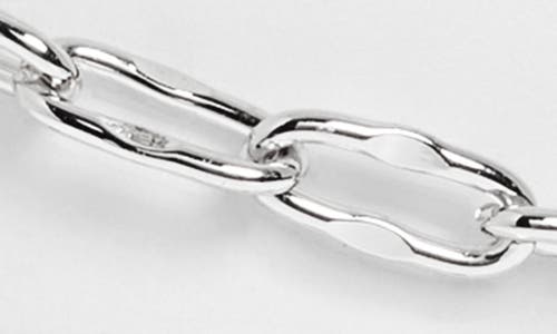 Vince Camuto Set Of Three Chain Anklets In Silver