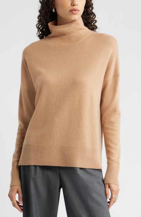Nordstrom Oversize Cashmere Turtleneck Sweater