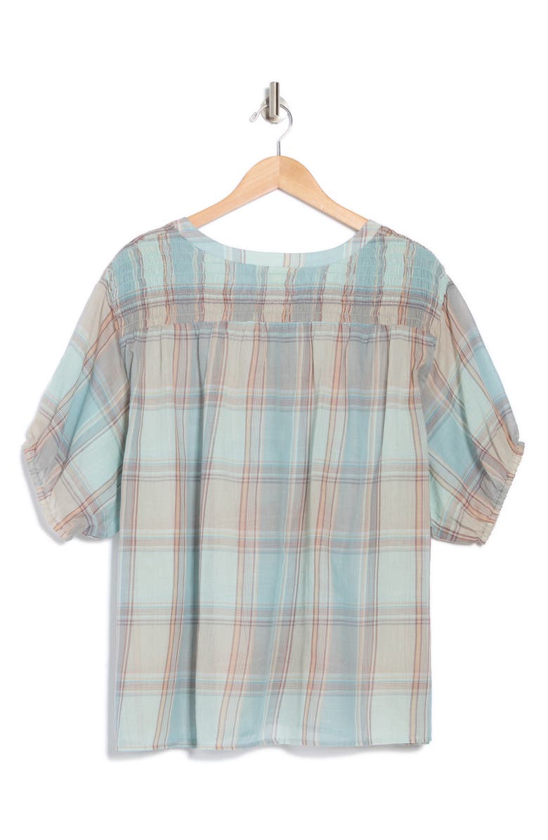 Lucky Brand Check Cotton Button-Up Shirt, Alternate, color,