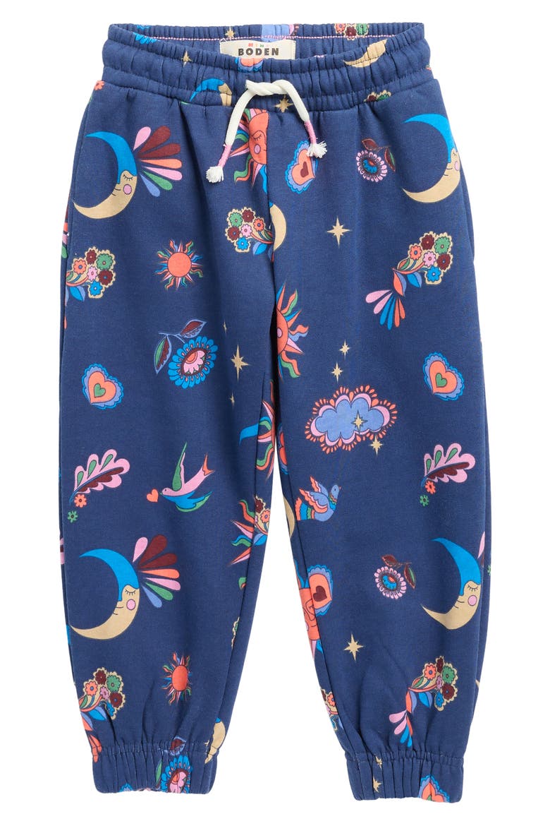 Kids' Graphic Joggers, Main, color, COLLEGE NAVY CELESTIAL