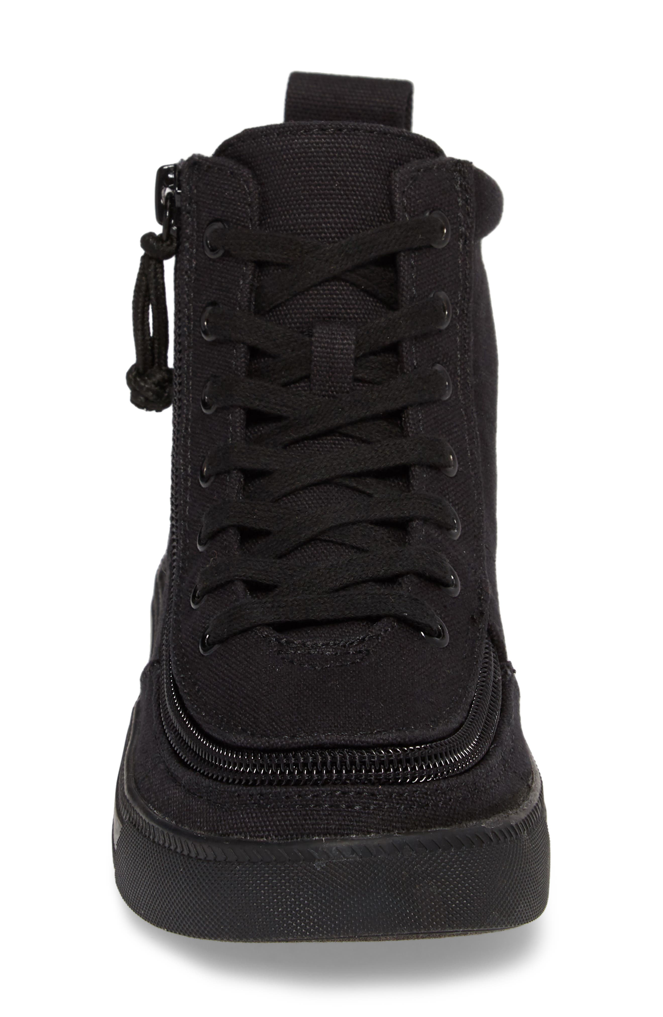 BILLY Footwear Kids' Classic High Top Sneaker, Alternate, color, Black To The Floor