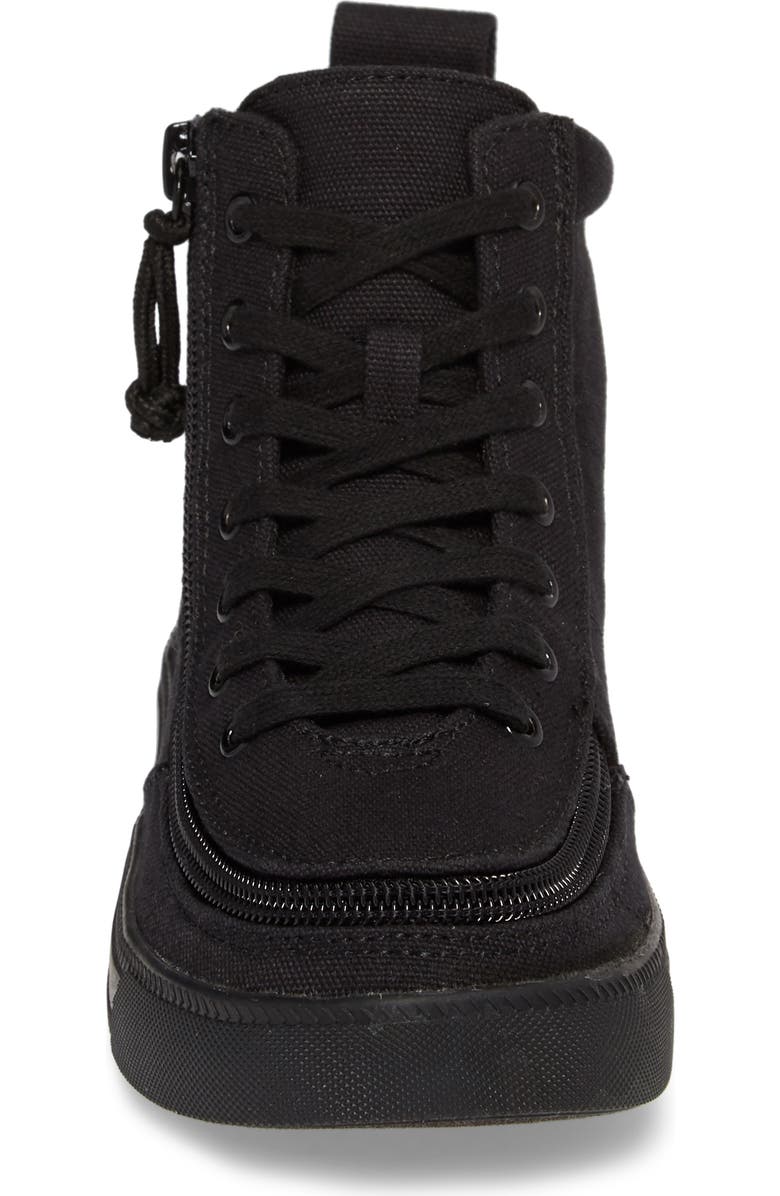 BILLY Footwear Kids' Classic High Top Sneaker, Alternate, color, Black To The Floor