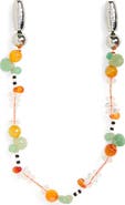 ossa Aperol Spritz Agate Bead Wrist Strap