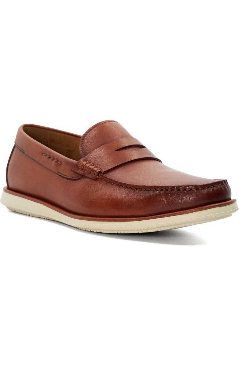 Dune London Berkly Penny Loafer, Main, color,