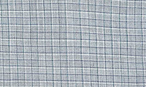 David Donahue Printed Sport Shirt In Blue