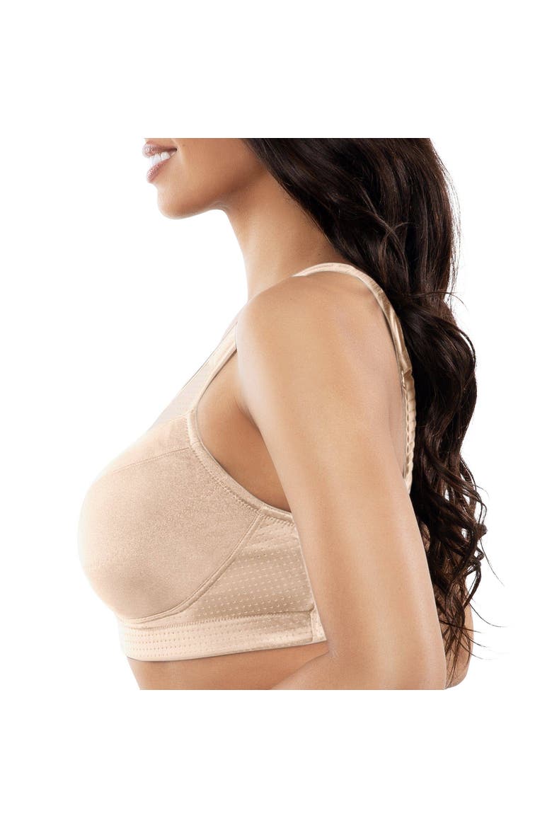 Active Wire-Free Unlined Sports Bra, Alternate, color, Bare