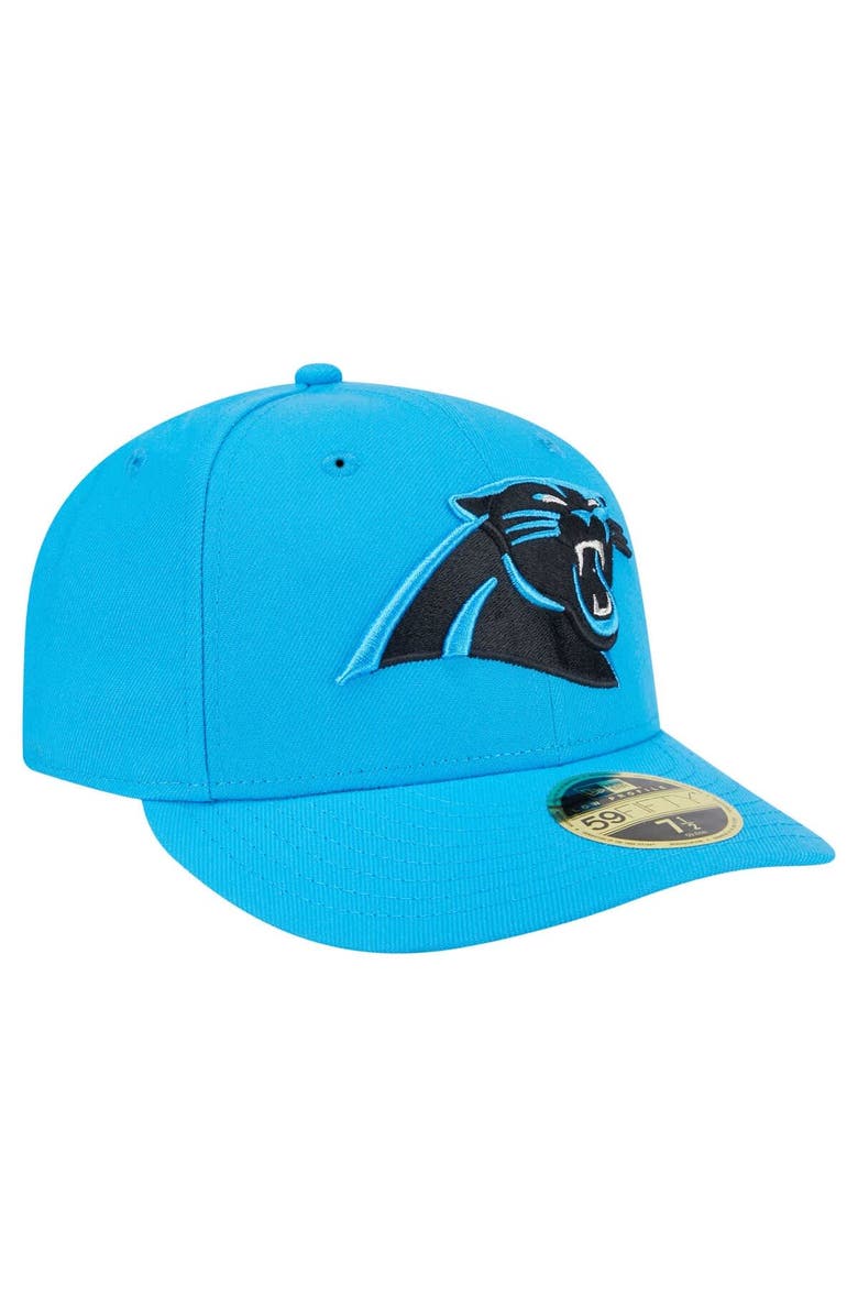 New Era Men's New Era Blue Carolina Panthers Omaha Low Profile 59FIFTY Fitted Hat, Alternate, color, Blue