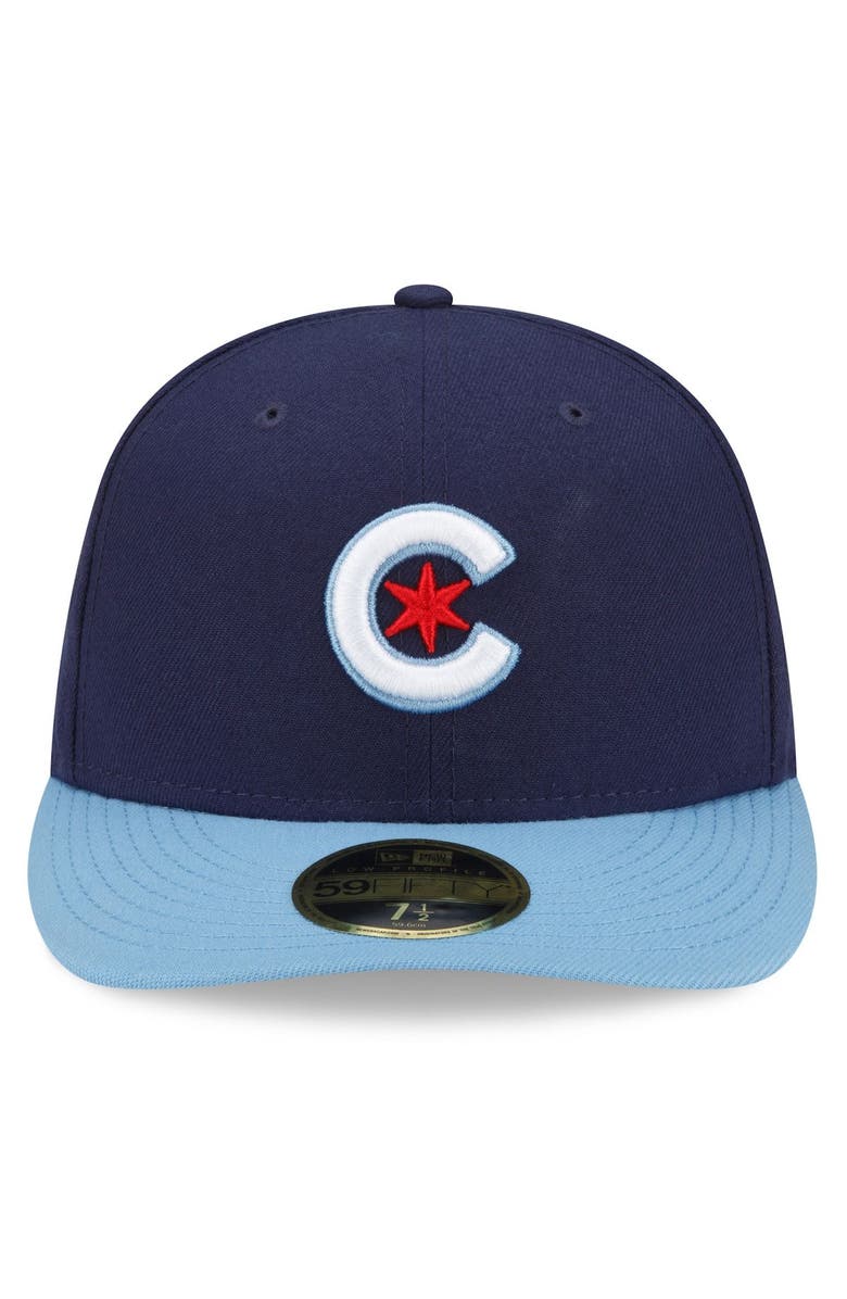 New Era Men's New Era Royal Chicago Cubs City Connect Low Profile 59FIFTY Fitted Hat, Alternate, color, Royal