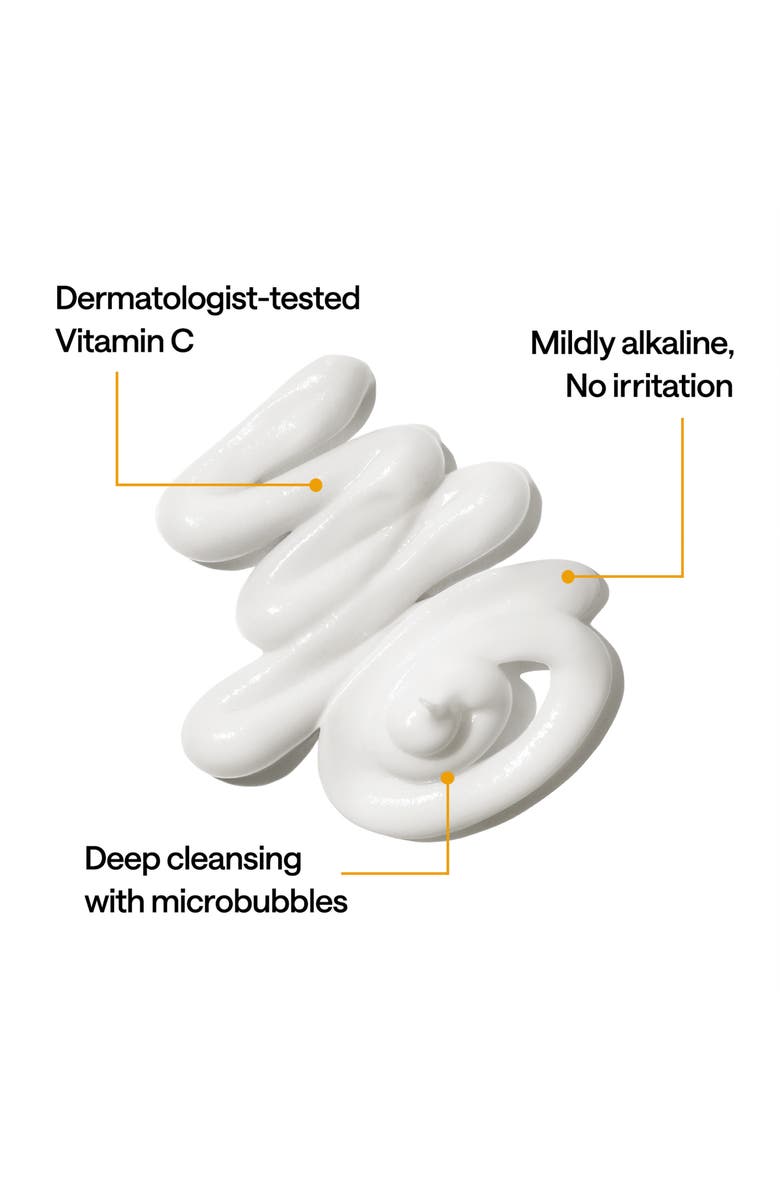 MEDIHEAL Vitamin C Pore Toning Cleanser, Alternate, color, Yellow