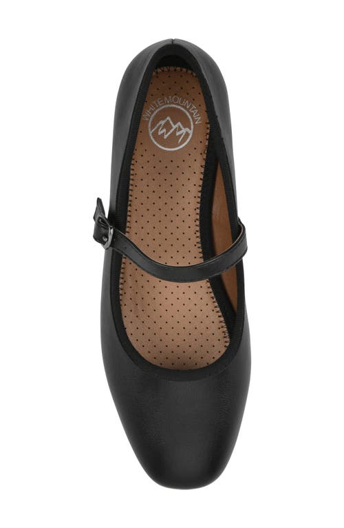 Cliffs By White Mountain Boch Mary Jane Flat In Black Smooth
