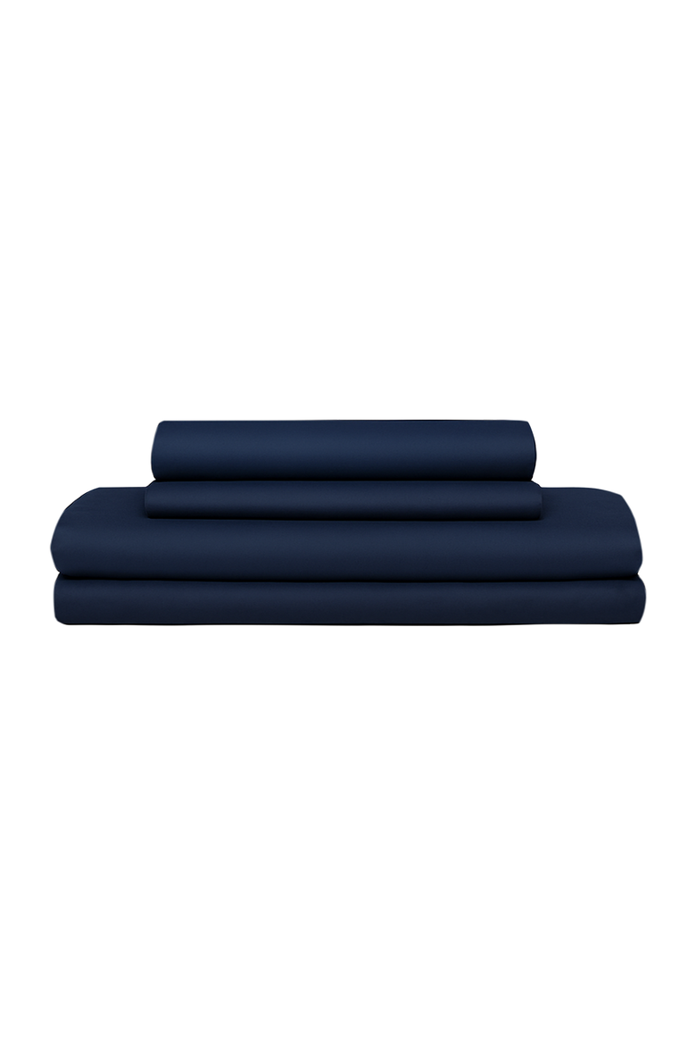 Performance TENCEL Sheet Set, Main, color, Navy