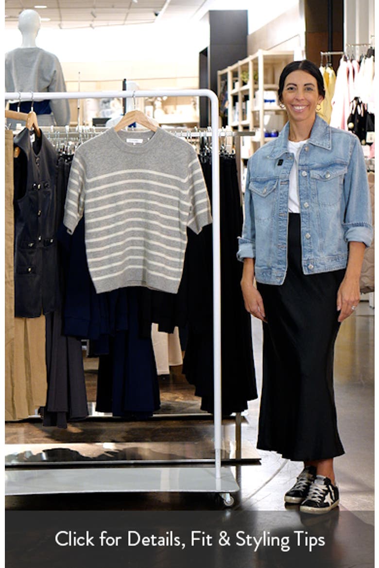 The Cashmere Easy Crew Sweater video