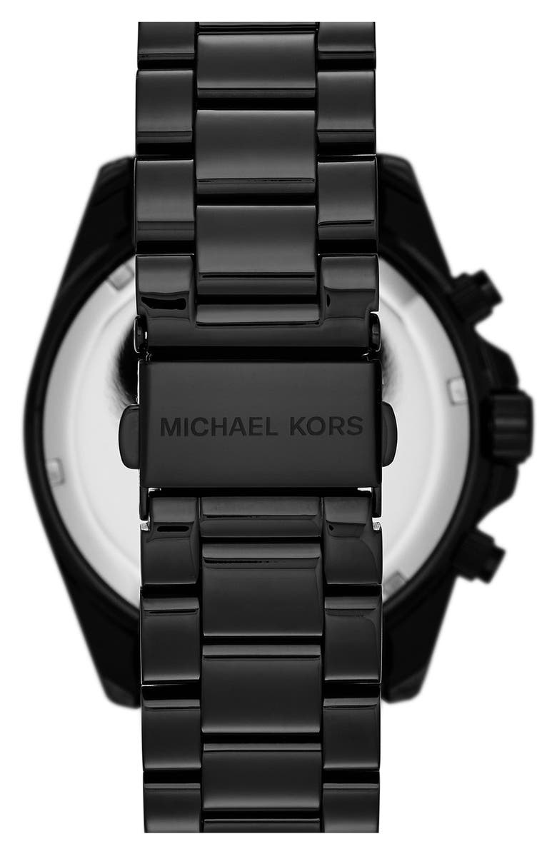 MICHAEL Michael Kors Michael Kors 'Bradshaw' Pavé Dial Bracelet Watch, 43mm, Alternate, color, 