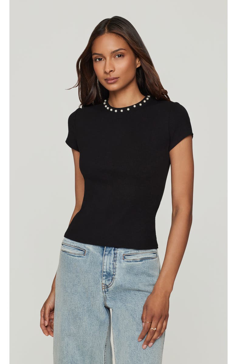 Generation Love Tate Pearl Top, Main, color, Black