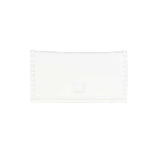 Carmen Sol Nora Clutch In White