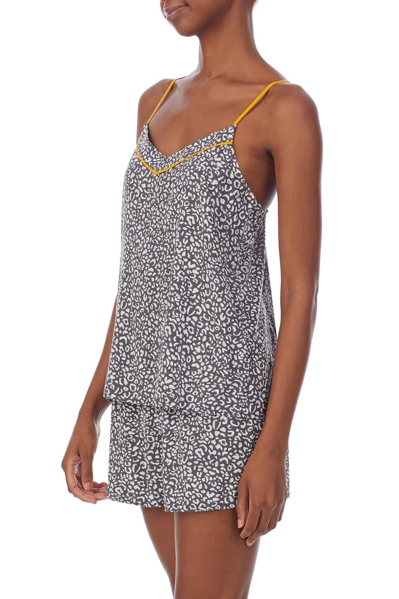 Print Short Pajamas, Alternate, color, GREY PRINT