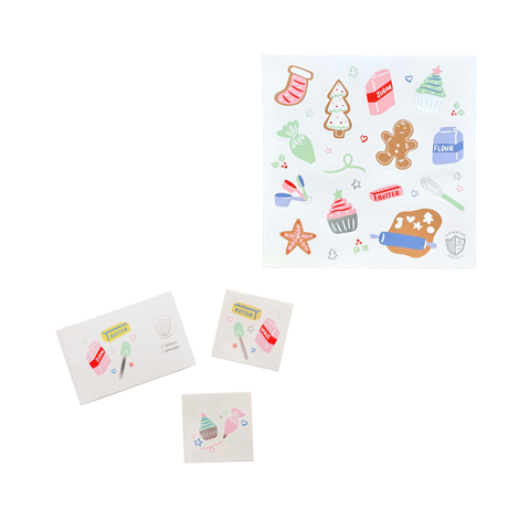 Baking themed Christmas stocking stuffer set