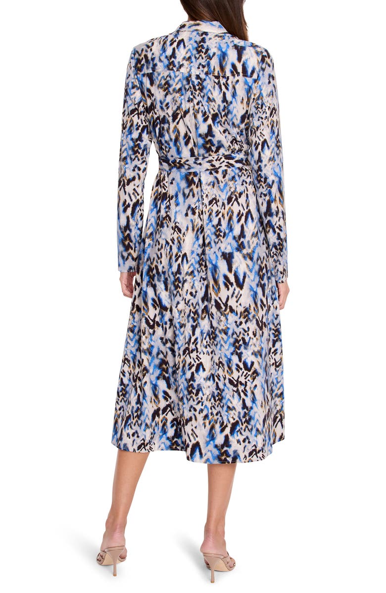 NIC+ZOE Washed Chevron Live In Shirtdress, Alternate, color, 