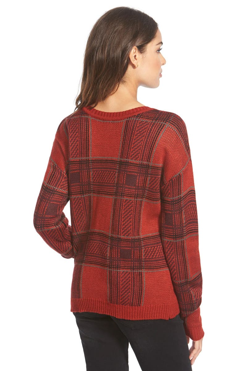 Element 'Peninsula' Plaid Sweater, Alternate, color,