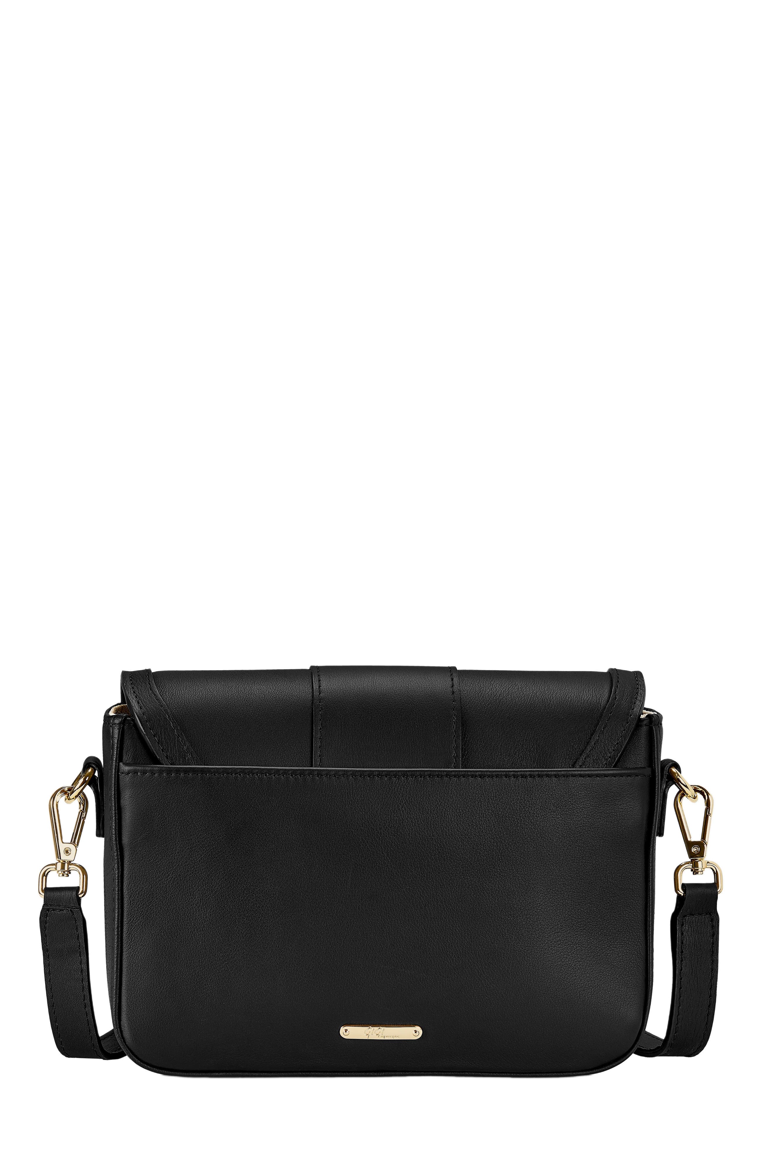 GiGi New York LILY CROSSBODY, Alternate, color, Black