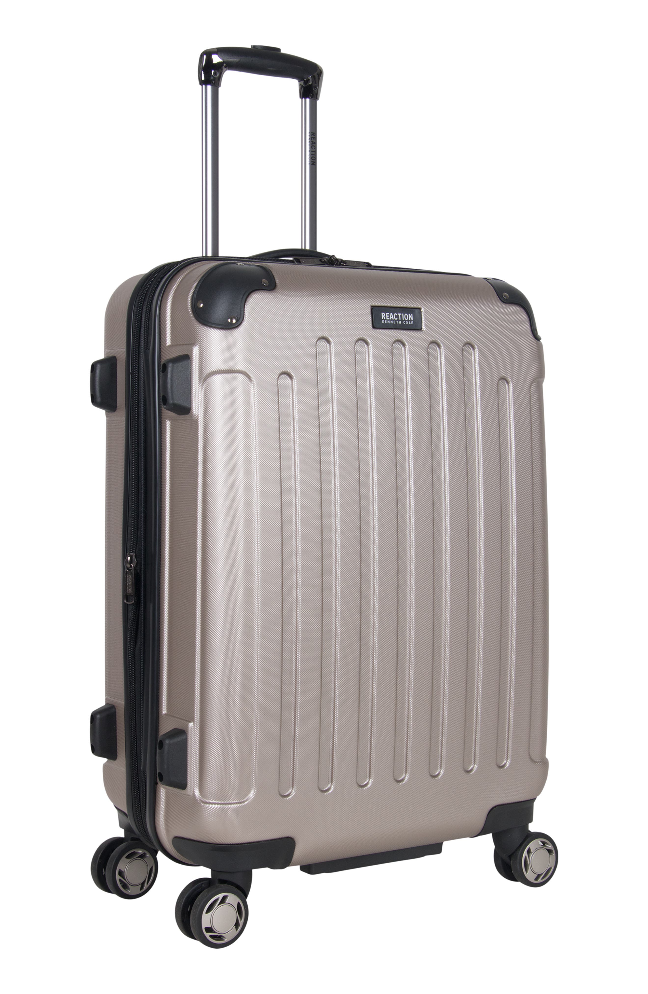 Kenneth Cole Reaction Renegade 24-Inch Lightweight Hardside Expandable Spinner Luggage, Alternate, color, Champagne