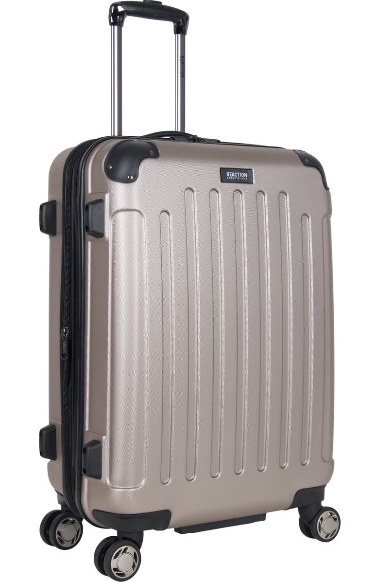 Kenneth Cole Reaction Renegade 24-Inch Lightweight Hardside Expandable Spinner Luggage, Alternate, color, Champagne