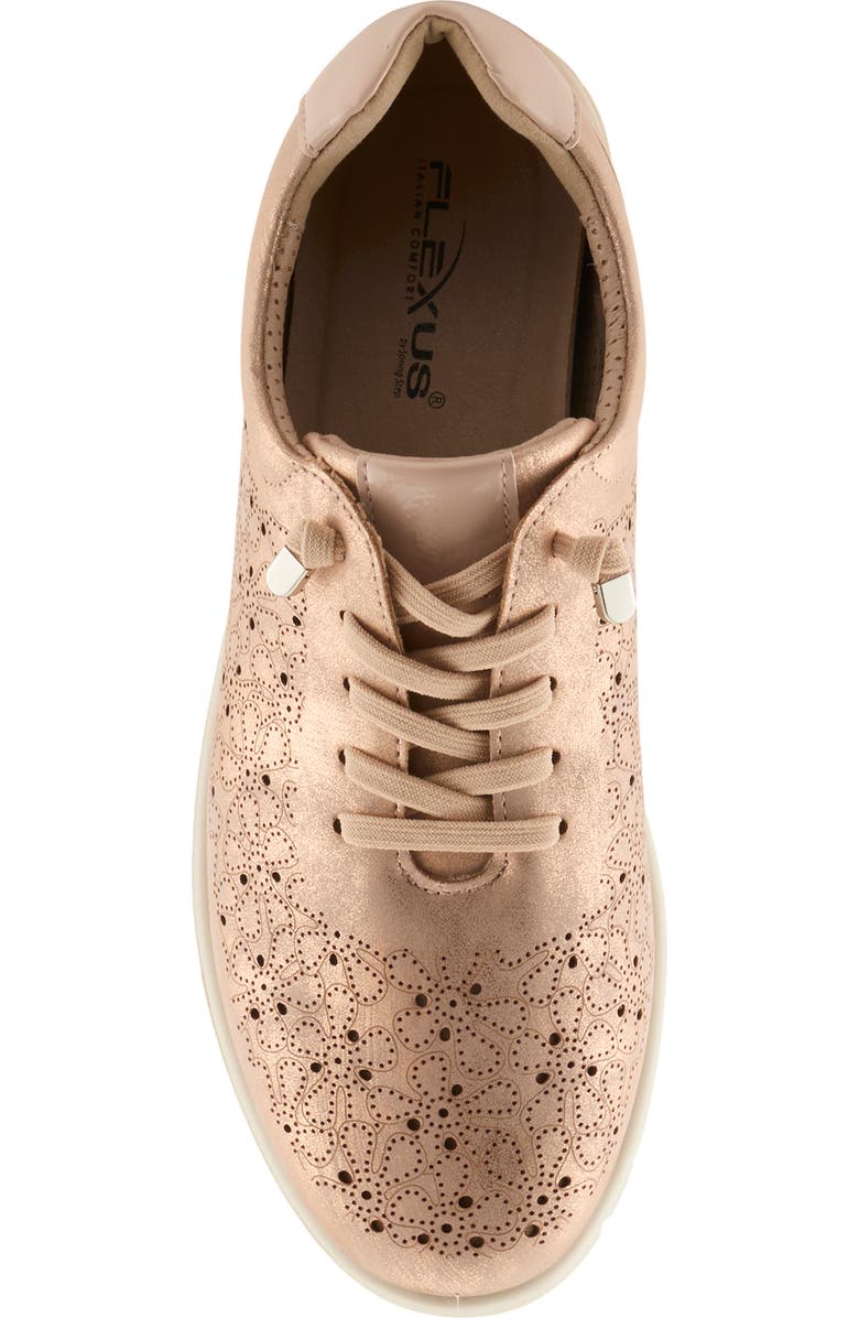 Flexus by Spring Step Rayfield Sneaker, Alternate, color, Rose Gold